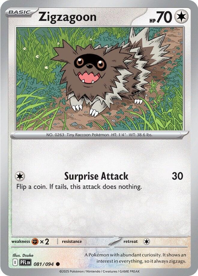 Zigzagoon (081/094) [Mega Evolution: Phantasmal Flames] | Black Swamp Games