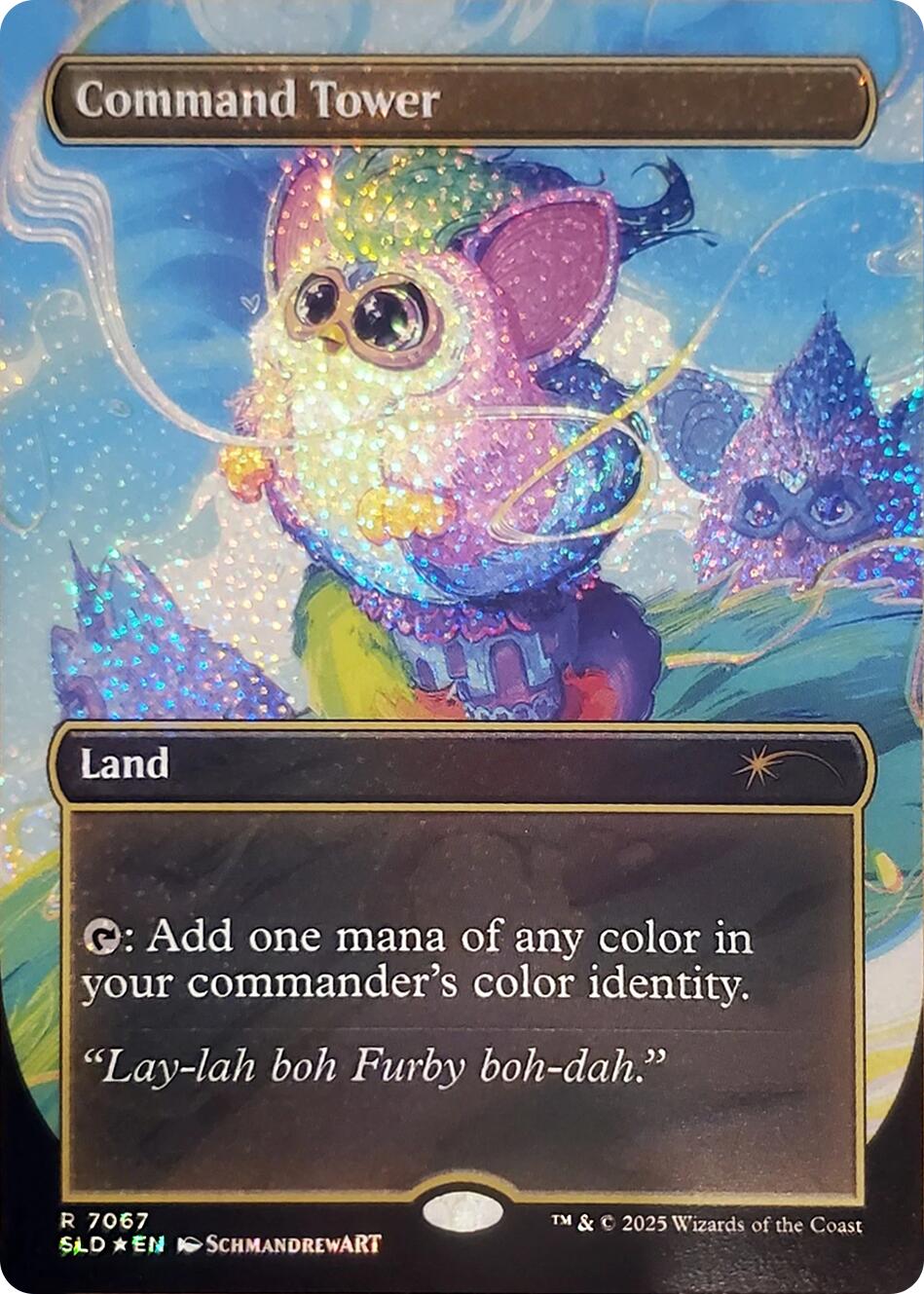 Command Tower (7067) (Confetti Foil) [Secret Lair Drop Series] | Black Swamp Games