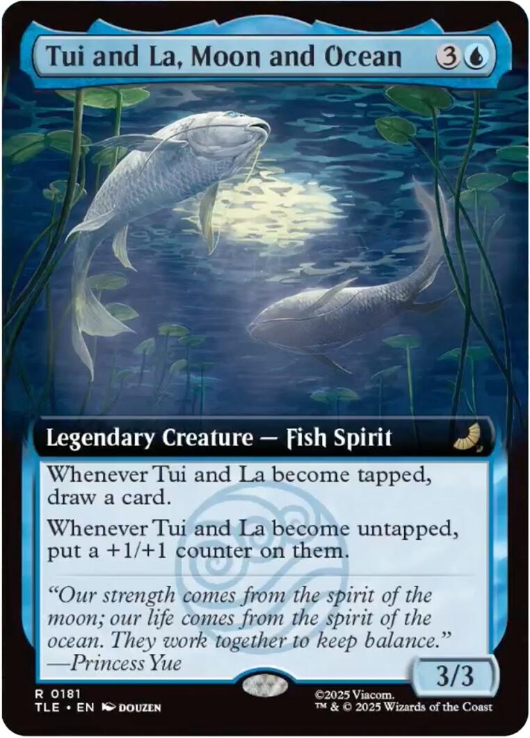 Tui and La, Moon and Ocean (Extended Art) [Avatar: The Last Airbender: Eternal-Legal] | Black Swamp Games