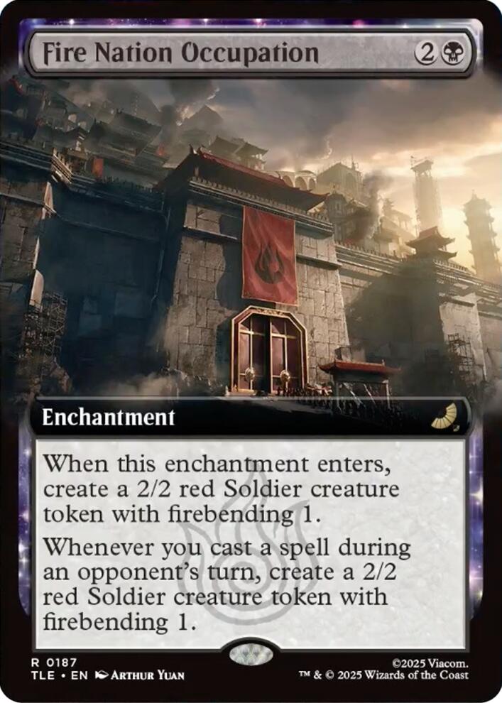Fire Nation Occupation (Extended Art) [Avatar: The Last Airbender: Eternal-Legal] | Black Swamp Games