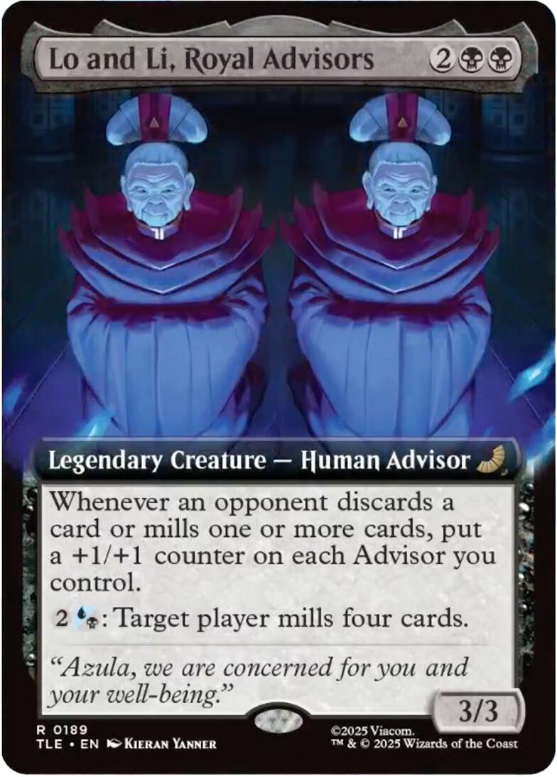 Lo and Li, Royal Advisors (Extended Art) [Avatar: The Last Airbender: Eternal-Legal] | Black Swamp Games