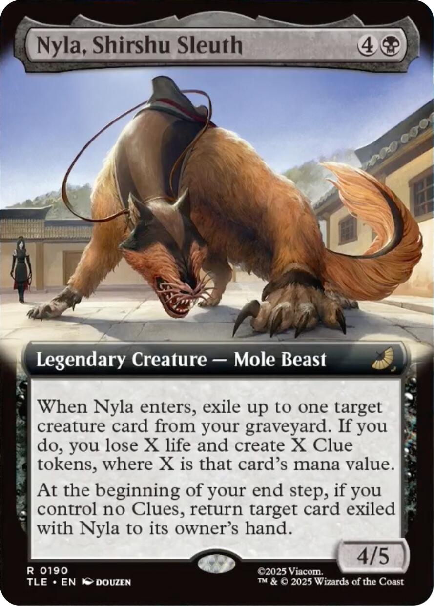 Nyla, Shirshu Sleuth (Extended Art) [Avatar: The Last Airbender: Eternal-Legal] | Black Swamp Games