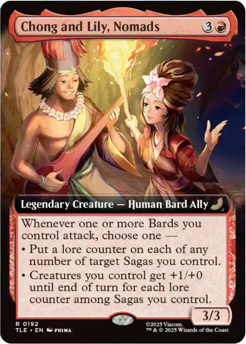 Chong and Lily, Nomads (Extended Art) [Avatar: The Last Airbender: Eternal-Legal] | Black Swamp Games