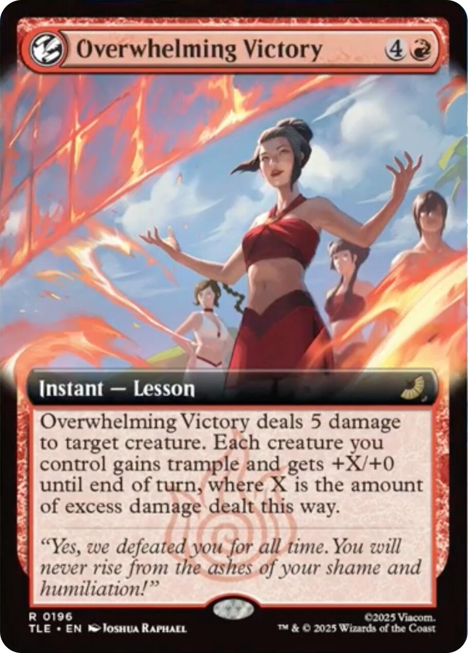 Overwhelming Victory (Extended Art) [Avatar: The Last Airbender: Eternal-Legal] | Black Swamp Games