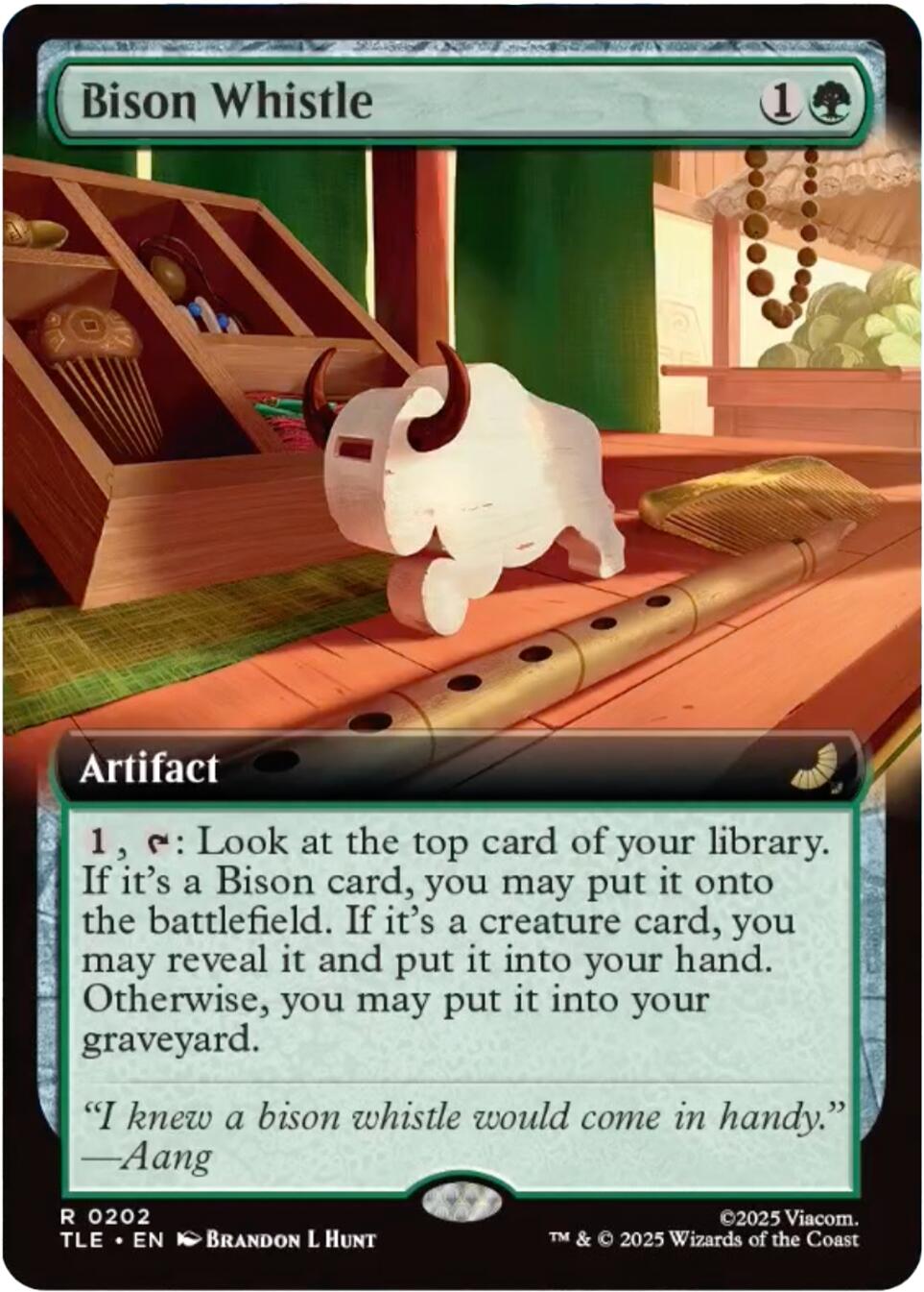 Bison Whistle (Extended Art) [Avatar: The Last Airbender: Eternal-Legal] | Black Swamp Games