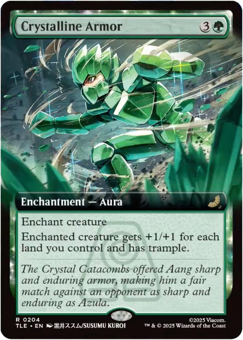 Crystalline Armor (Extended Art) [Avatar: The Last Airbender: Eternal-Legal] | Black Swamp Games