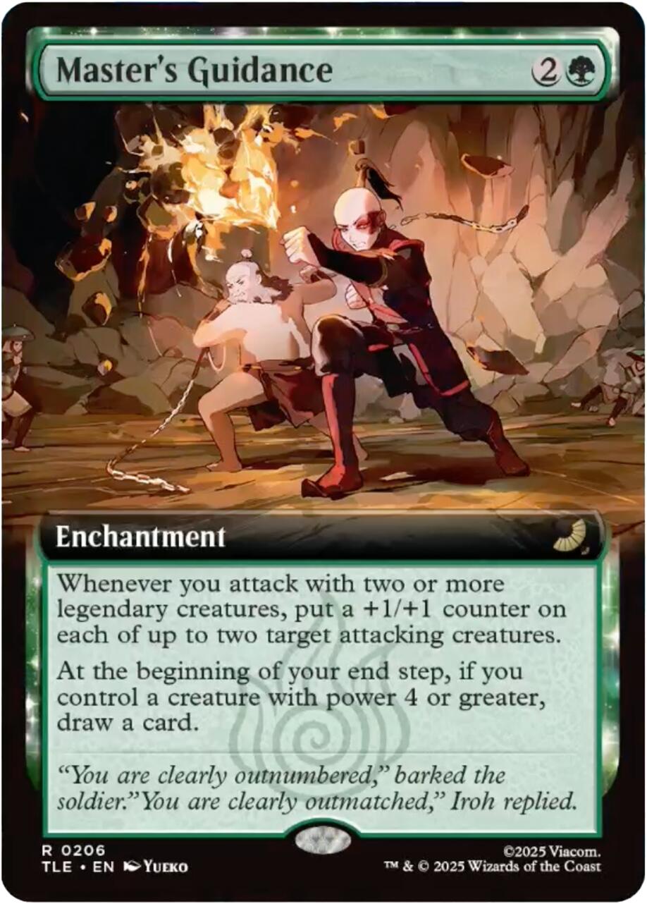 Master's Guidance (Extended Art) [Avatar: The Last Airbender: Eternal-Legal] | Black Swamp Games
