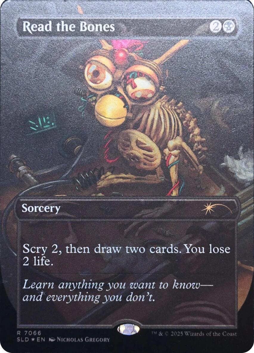 Read the Bones (Rainbow Foil) [Secret Lair Drop Series] | Black Swamp Games