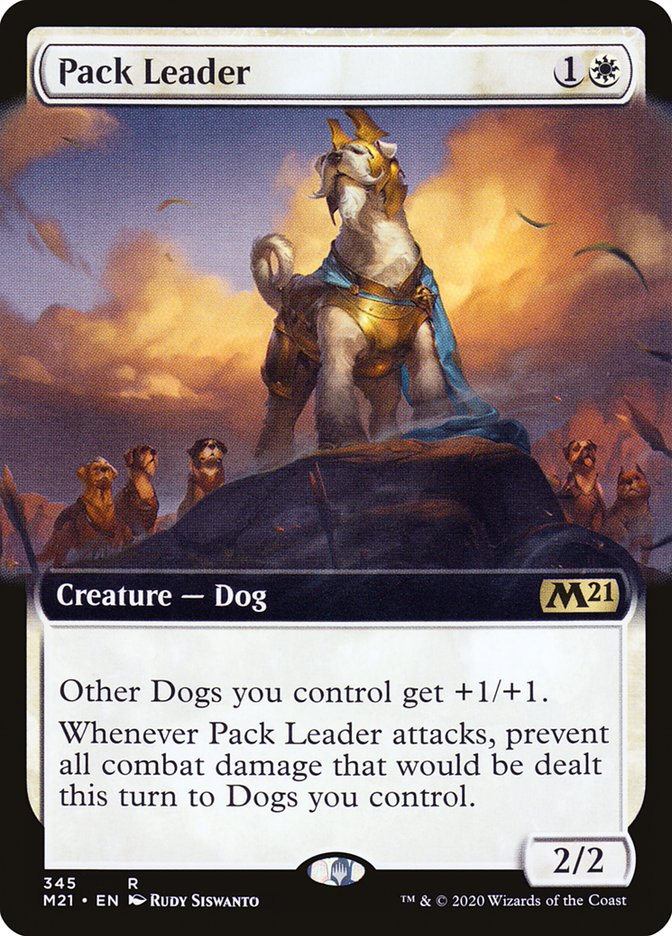 Pack Leader (Extended Art) [Core Set 2021] | Black Swamp Games