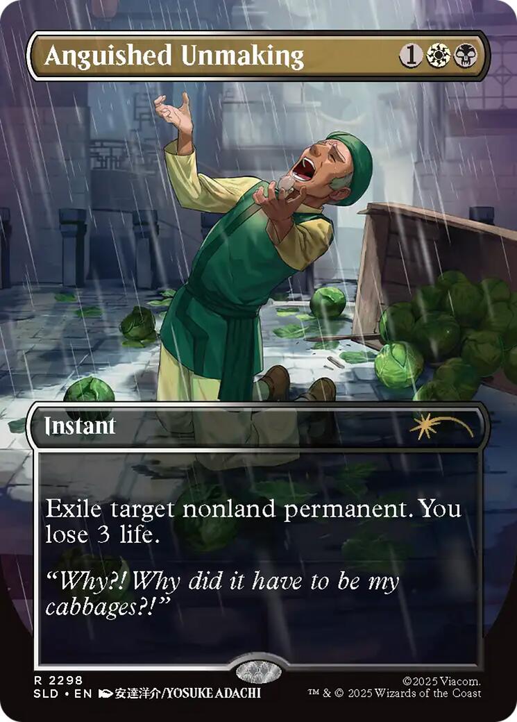 Anguished Unmaking (2298) [Secret Lair Drop Series] | Black Swamp Games