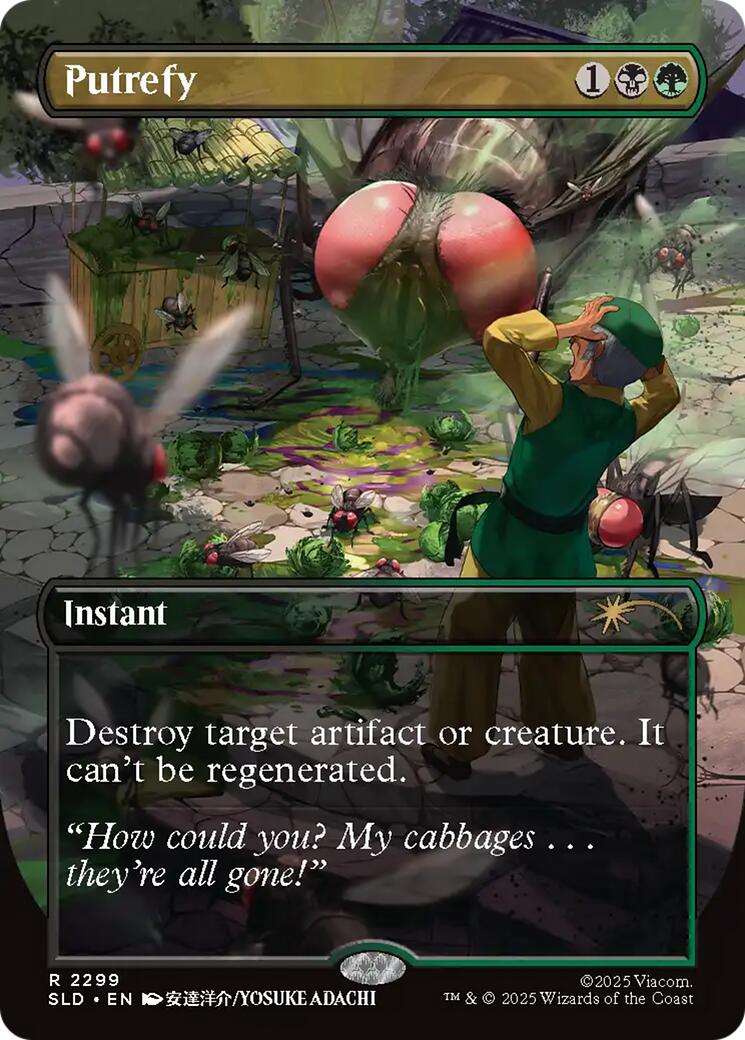 Putrefy [Secret Lair Drop Series] | Black Swamp Games