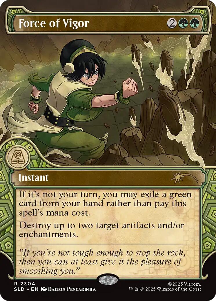 Force of Vigor [Secret Lair Drop Series] | Black Swamp Games