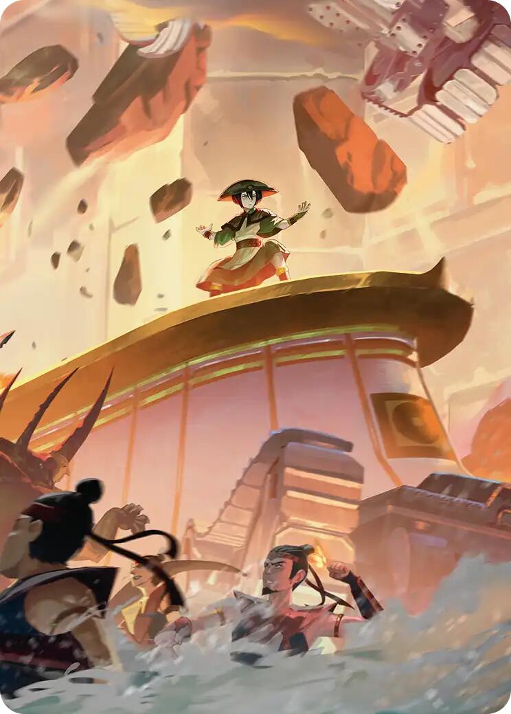 Earthshape Art Card [Avatar: The Last Airbender Art Series] | Black Swamp Games