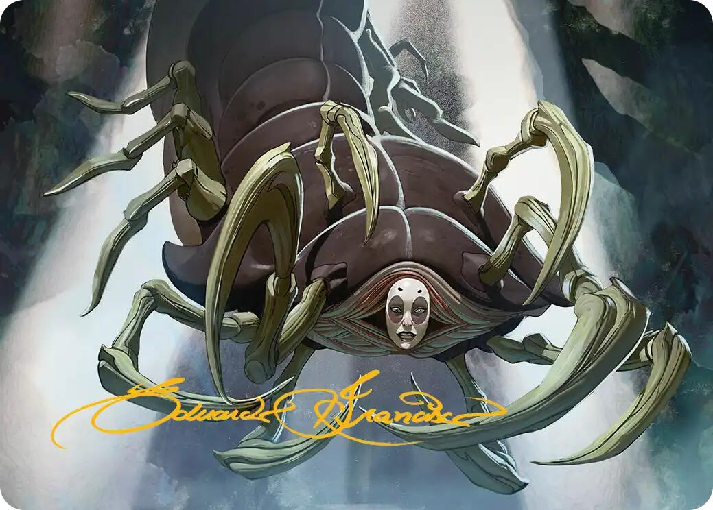 Koh, the Face Stealer Art Card (Gold-Stamped Signature) [Avatar: The Last Airbender Art Series] | Black Swamp Games