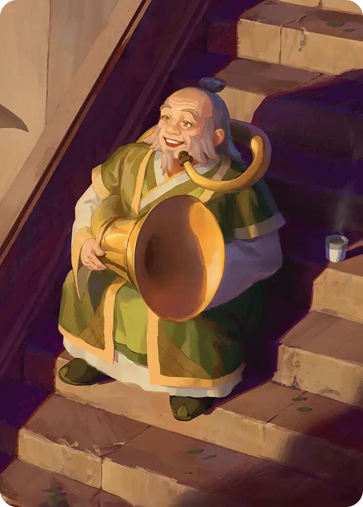 Uncle's Musings Art Card [Avatar: The Last Airbender Art Series] | Black Swamp Games