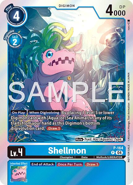 Shellmon [P-164] (Event Pack 8) [Promotional Cards] | Black Swamp Games