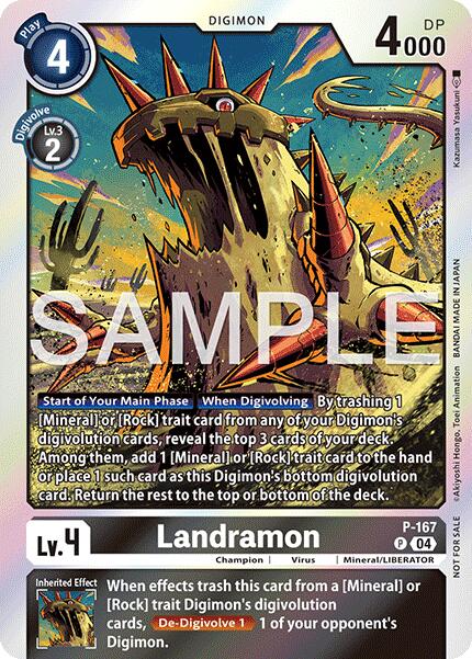 Landramon [P-167] (Event Pack 8) [Promotional Cards] | Black Swamp Games
