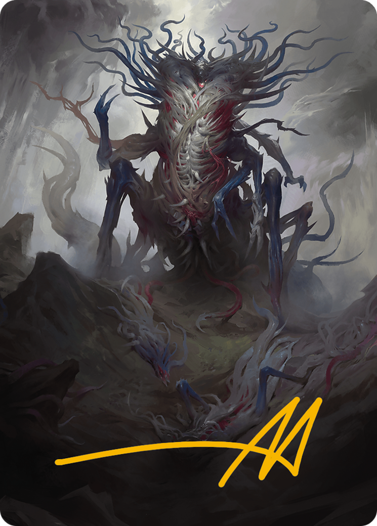 Azlask, the Swelling Scourge Art Card (Gold-Stamped Signature) [Modern Horizons 3 Art Series] | Black Swamp Games