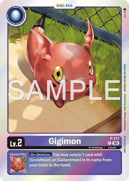 Gigimon [P-177] (Event Pack 8) [Promotional Cards] | Black Swamp Games