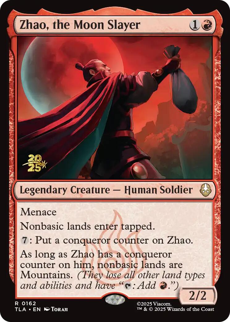 Zhao, the Moon Slayer [Avatar: The Last Airbender Prerelease Cards] | Black Swamp Games