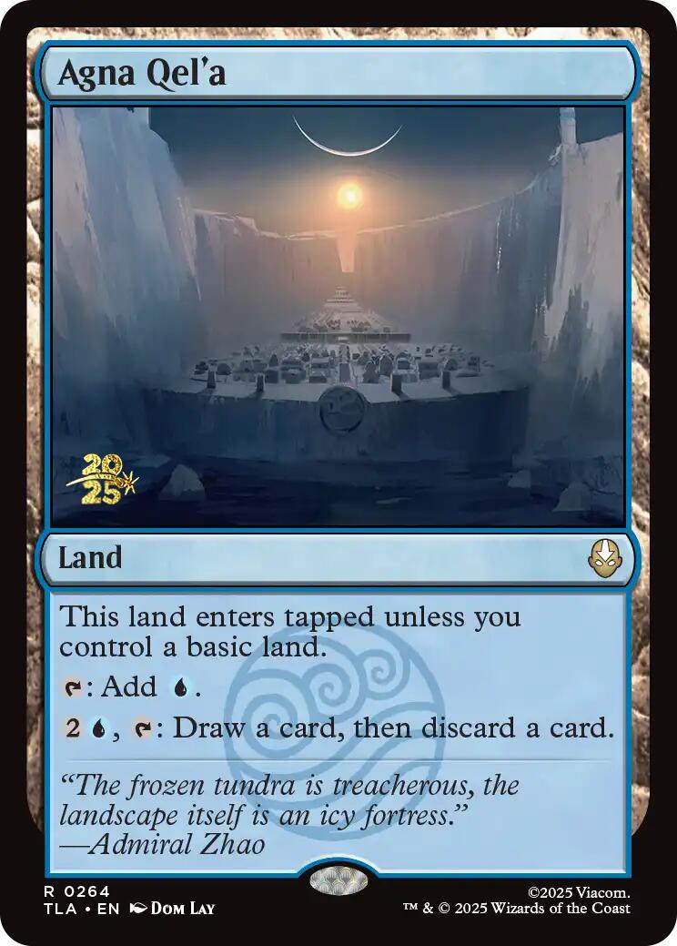 Agna Qel'a [Avatar: The Last Airbender Prerelease Cards] | Black Swamp Games