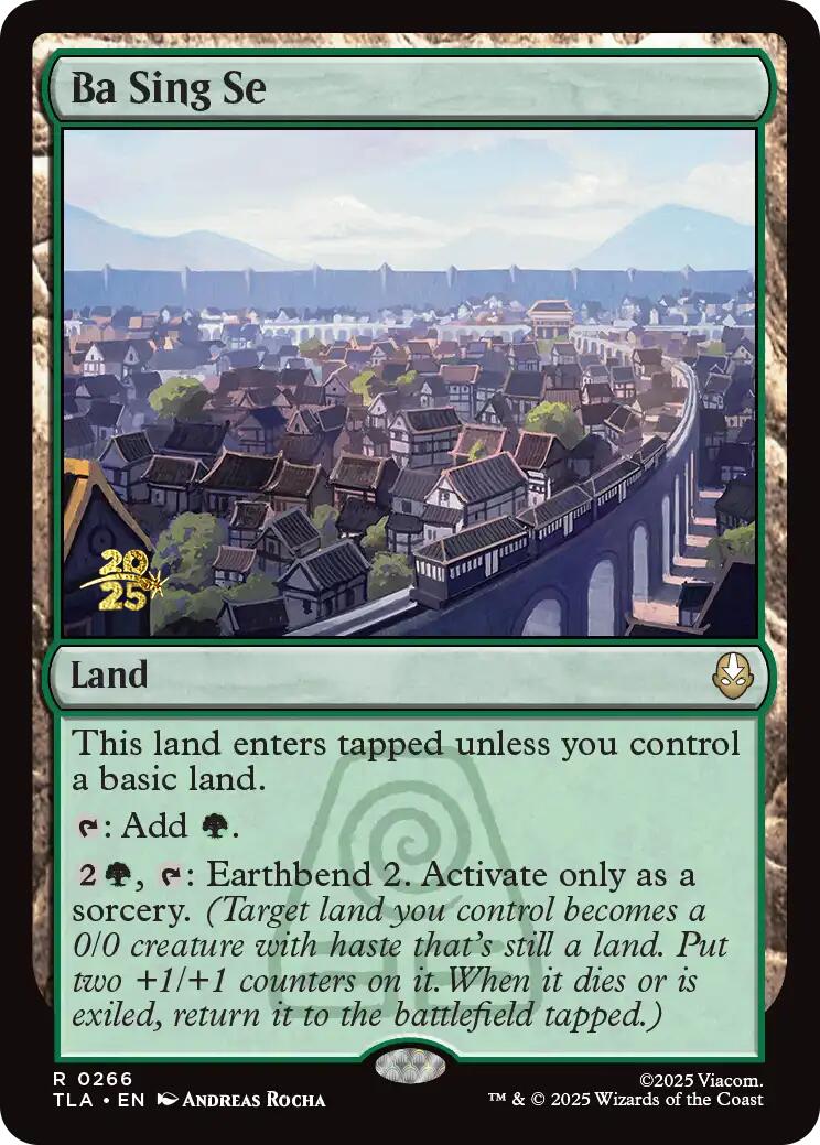 Ba Sing Se [Avatar: The Last Airbender Prerelease Cards] | Black Swamp Games