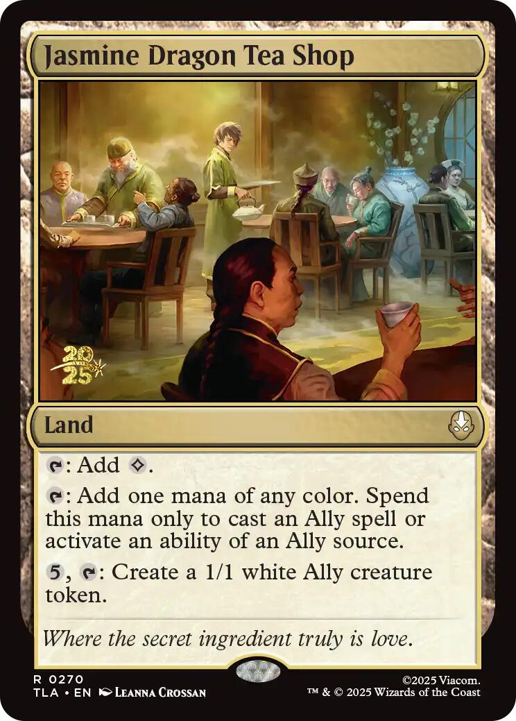 Jasmine Dragon Tea Shop [Avatar: The Last Airbender Prerelease Cards] | Black Swamp Games