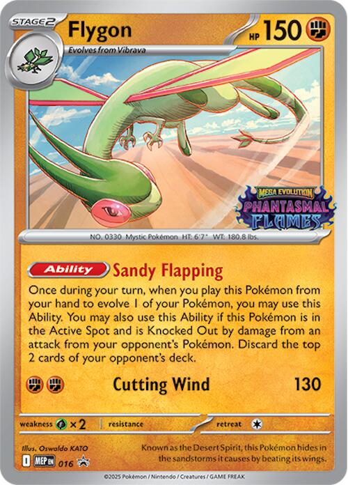 Flygon (016) (Prerelease) [Mega Evolution Promo] | Black Swamp Games