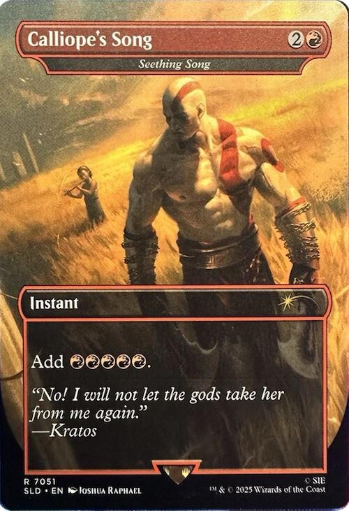 Calliope's Song - Seething Song [Secret Lair Drop Series] | Black Swamp Games