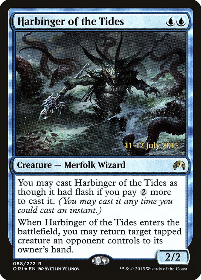 Harbinger of the Tides [Magic Origins Prerelease Promos] | Black Swamp Games
