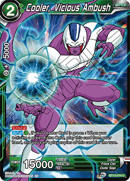 Cooler, Vicious Ambush (Common) (BT13-074) [Supreme Rivalry] | Black Swamp Games