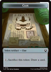 Ally (0004) // Clue (0015) Double-Sided Token [Avatar: The Last Airbender Tokens] | Black Swamp Games