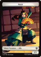 Ally (0007) // Clue (0018) Double-Sided Token [Avatar: The Last Airbender Tokens] | Black Swamp Games
