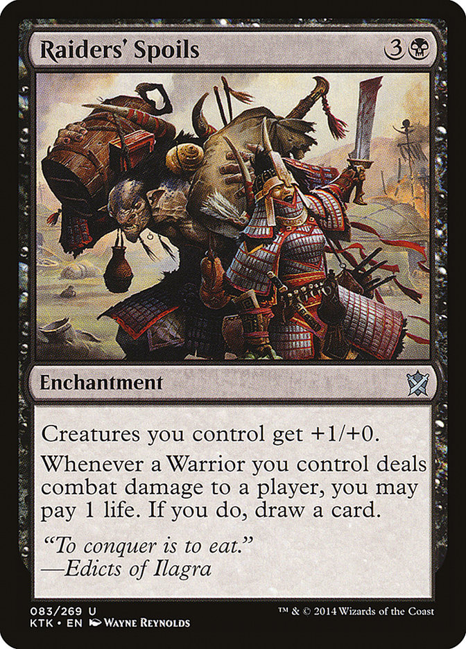 Raiders' Spoils [Khans of Tarkir] | Black Swamp Games