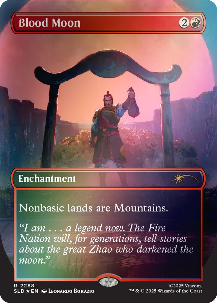 Blood Moon (Rainbow Foil) [Secret Lair Drop Series] | Black Swamp Games