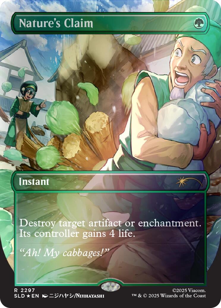 Nature's Claim (Rainbow Foil) [Secret Lair Drop Series] | Black Swamp Games