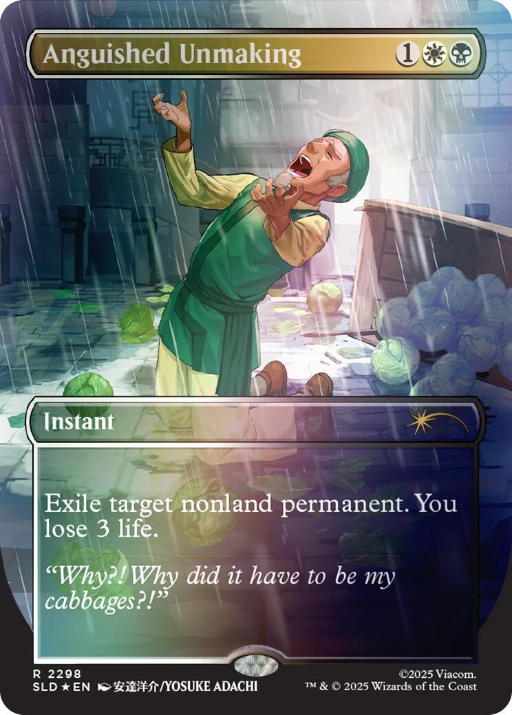 Anguished Unmaking (2298) (Rainbow Foil) [Secret Lair Drop Series] | Black Swamp Games