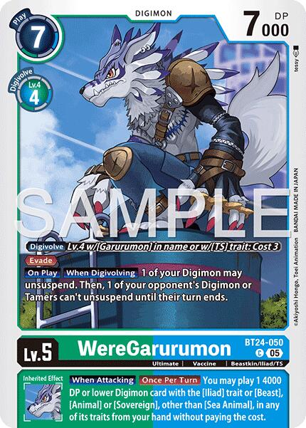 WereGarurumon [BT24-050] [Time Stranger] | Black Swamp Games
