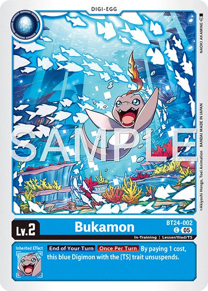 Bukamon [BT24-002] [Time Stranger] | Black Swamp Games