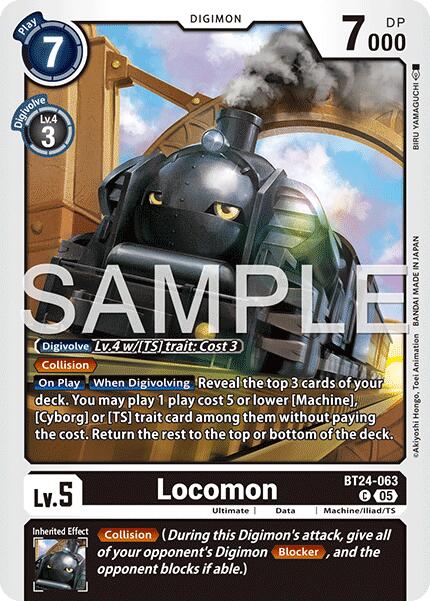 Locomon [BT24-063] [Time Stranger] | Black Swamp Games