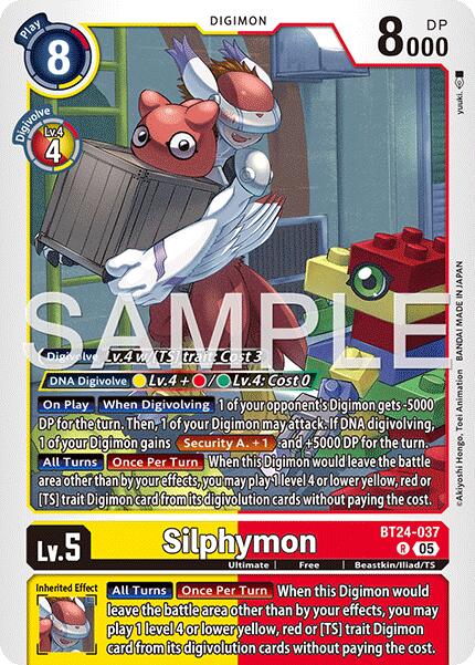 Silphymon [BT24-037] [Time Stranger] | Black Swamp Games