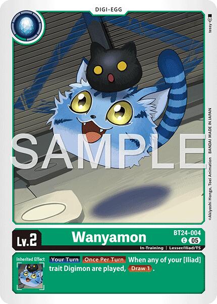 Wanyamon [BT24-004] [Time Stranger] | Black Swamp Games