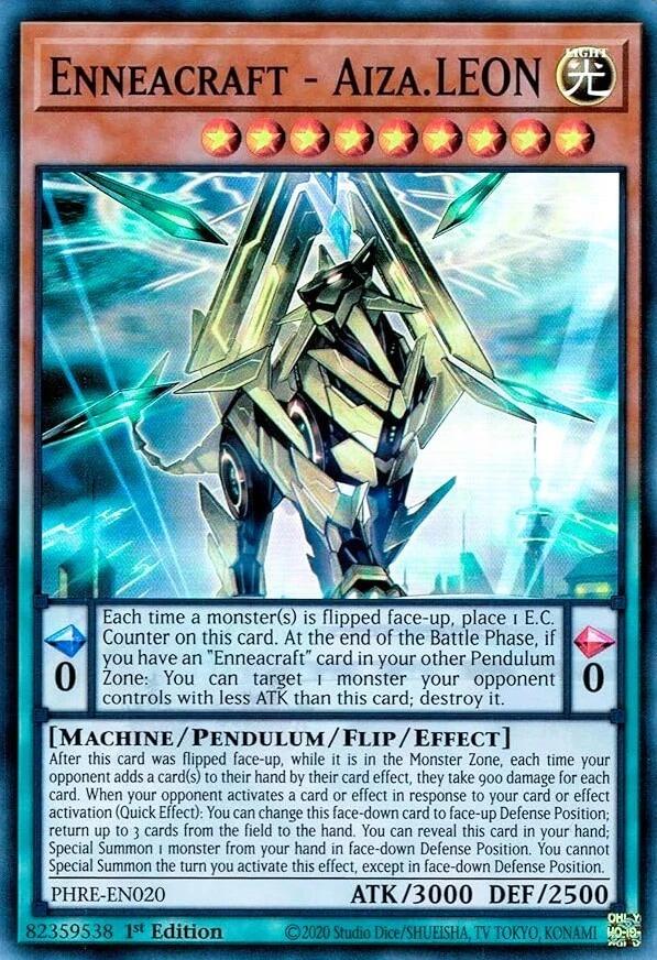 Enneacraft - Aiza.LEON [PHRE-EN020] Super Rare | Black Swamp Games