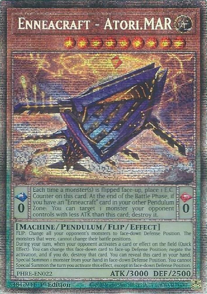 Enneacraft - Atori.MAR (Starlight Rare) [PHRE-EN022] Starlight Rare | Black Swamp Games