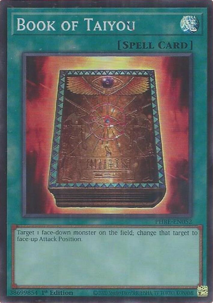 Book of Taiyou (Super Rare) [PHRE-EN052] Super Rare | Black Swamp Games