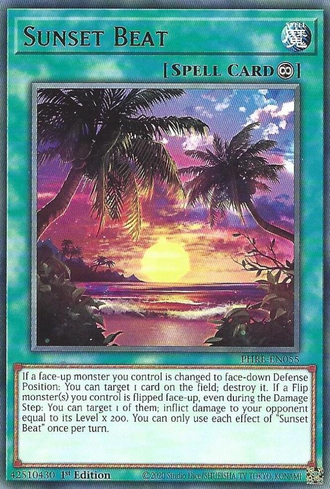 Sunset Beat [PHRE-EN055] Rare | Black Swamp Games