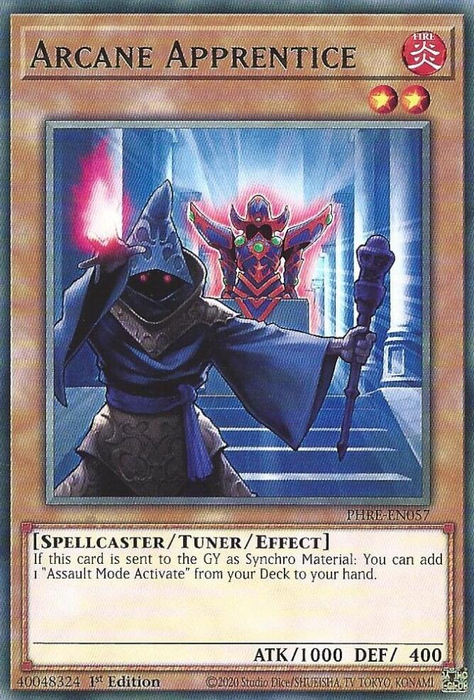 Arcane Apprentice [PHRE-EN057] Rare | Black Swamp Games