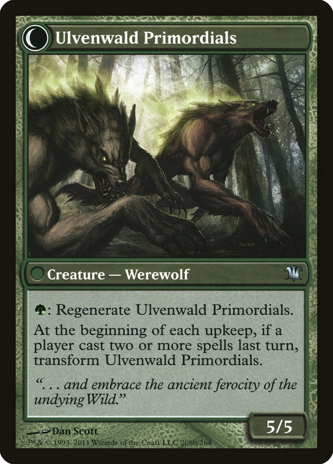 Ulvenwald Mystics // Ulvenwald Primordials [Innistrad] | Black Swamp Games