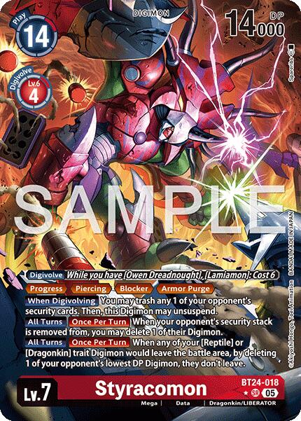Styracomon [BT24-018] (Alternate Art) [Time Stranger] | Black Swamp Games