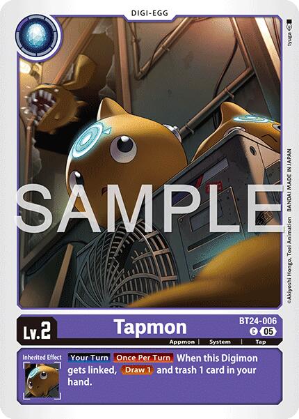 Tapmon [BT24-006] [Time Stranger] | Black Swamp Games